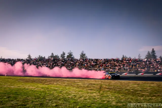 Pony Drift and some pink smoke